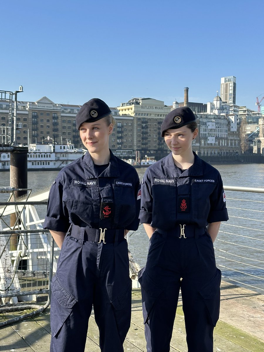 RydeCCF's tweet image. 2 of our Royal Navy cadets were invited to attend the @RoyalNavy #InternationalWomensDay celebrations at @HMSPresidentRNR today! They joined inspiring women from across the RN to honor the achievements and contributions of women in maritime service. #IWD2025