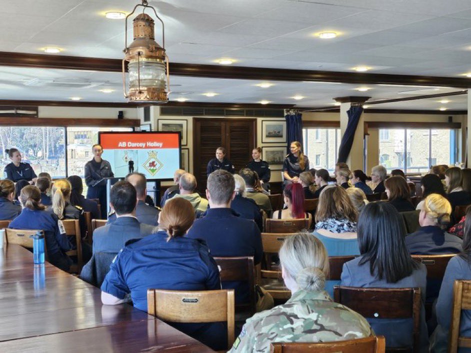 RydeCCF's tweet image. 2 of our Royal Navy cadets were invited to attend the @RoyalNavy #InternationalWomensDay celebrations at @HMSPresidentRNR today! They joined inspiring women from across the RN to honor the achievements and contributions of women in maritime service. #IWD2025