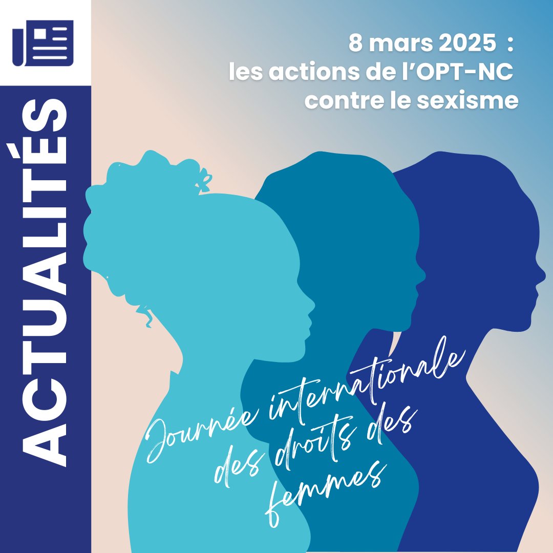 👉Le 8 mars est l’occasion de rappeler que les inégalités en milieu professionnel touchent encore majoritairement les femmes.

✅Découvrez les actions de l'OPT-NC contre le sexisme : bit.ly/4bxD3gT

#JournéeInternationaleDesDroitsDesFemmes2025