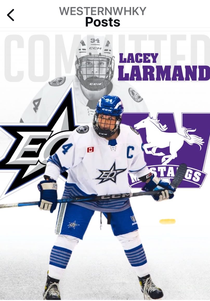 Kate_Larmand's tweet photo. Our Miracle on Ice ❤️ Congratulations Lacey, we are very proud of you! https://t.co/MxQEGHnEcl