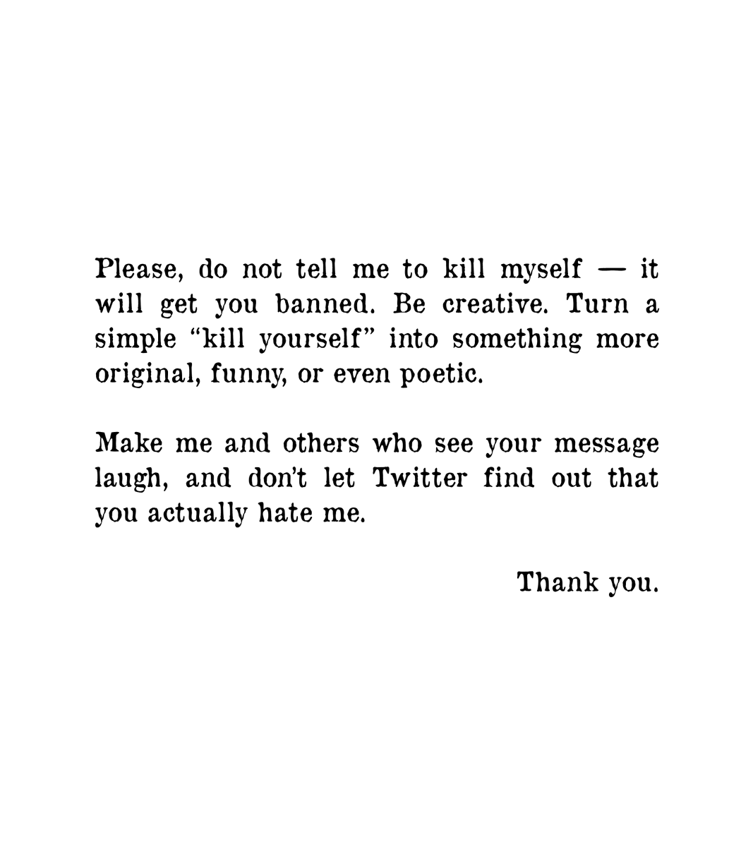 Announcement.