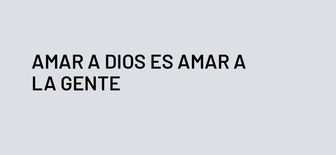 Otra cosa, no es cristianismo