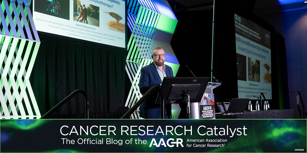 AACR (@aacr) on Twitter photo Jessica Stark and Gabriel Rabinovich explored the emerging frontier of glyco-immunology, while Ton Schumacher discussed T-cell receptor prediction strategies, on the final day of #AACRIO25. Learn more on the #AACRBlog: brnw.ch/21wR9PV <a href="/Schumacher_lab/">Ton Schumacher Lab</a> <a href="/gabyrabi/">Gabriel Rabinovich</a> Jessica Stark and Gabriel Rabinovich explored the emerging frontier of glyco-immunology, while Ton Schumacher discussed T-cell receptor prediction strategies, on the final day of #AACRIO25. Learn more on the #AACRBlog: brnw.ch/21wR9PV <a href="/Schumacher_lab/">Ton Schumacher Lab</a> <a href="/gabyrabi/">Gabriel Rabinovich</a>