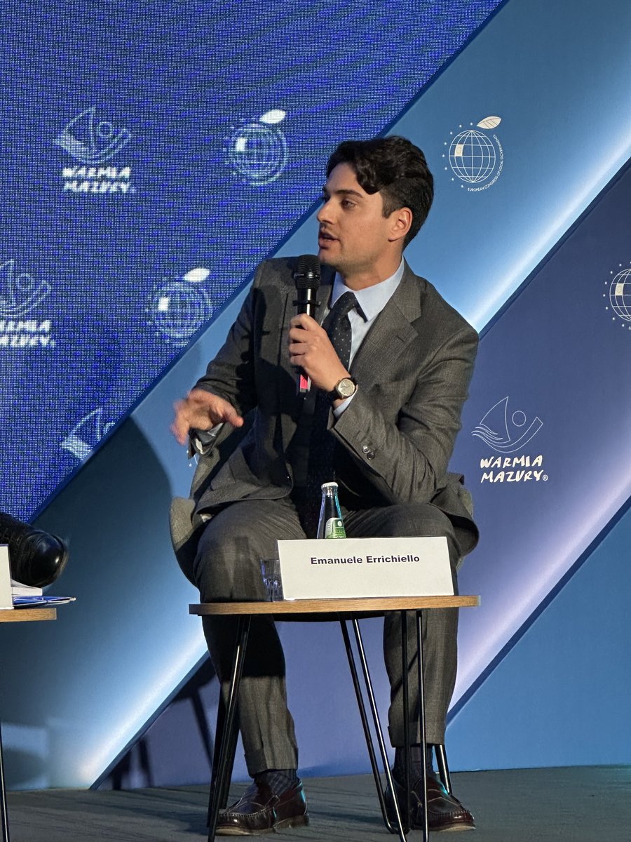 Emanuele Errichiello (@ema_errichiello) on Twitter photo ๐ช๐บ Just returned from an inspiring European Congress of Local Governments.
๐ The world is changing, #Europe must adapt accordingly: this was the clear message sent at this year's edition.
<a href="/CSIthinktank/">Centro Studi Internazionali</a> <a href="/Economic_Forum_/">Forum Ekonomiczne</a> ๐ช๐บ Just returned from an inspiring European Congress of Local Governments.
๐ The world is changing, #Europe must adapt accordingly: this was the clear message sent at this year's edition.
<a href="/CSIthinktank/">Centro Studi Internazionali</a> <a href="/Economic_Forum_/">Forum Ekonomiczne</a>