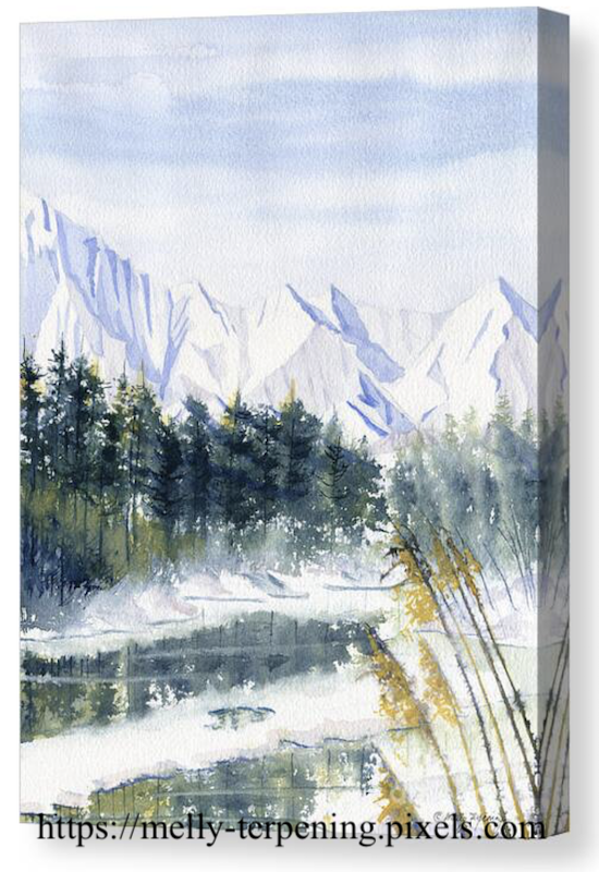 "Winter Mountain" fineartamerica.com/featured/winte…
#watercolor #landscapepainting