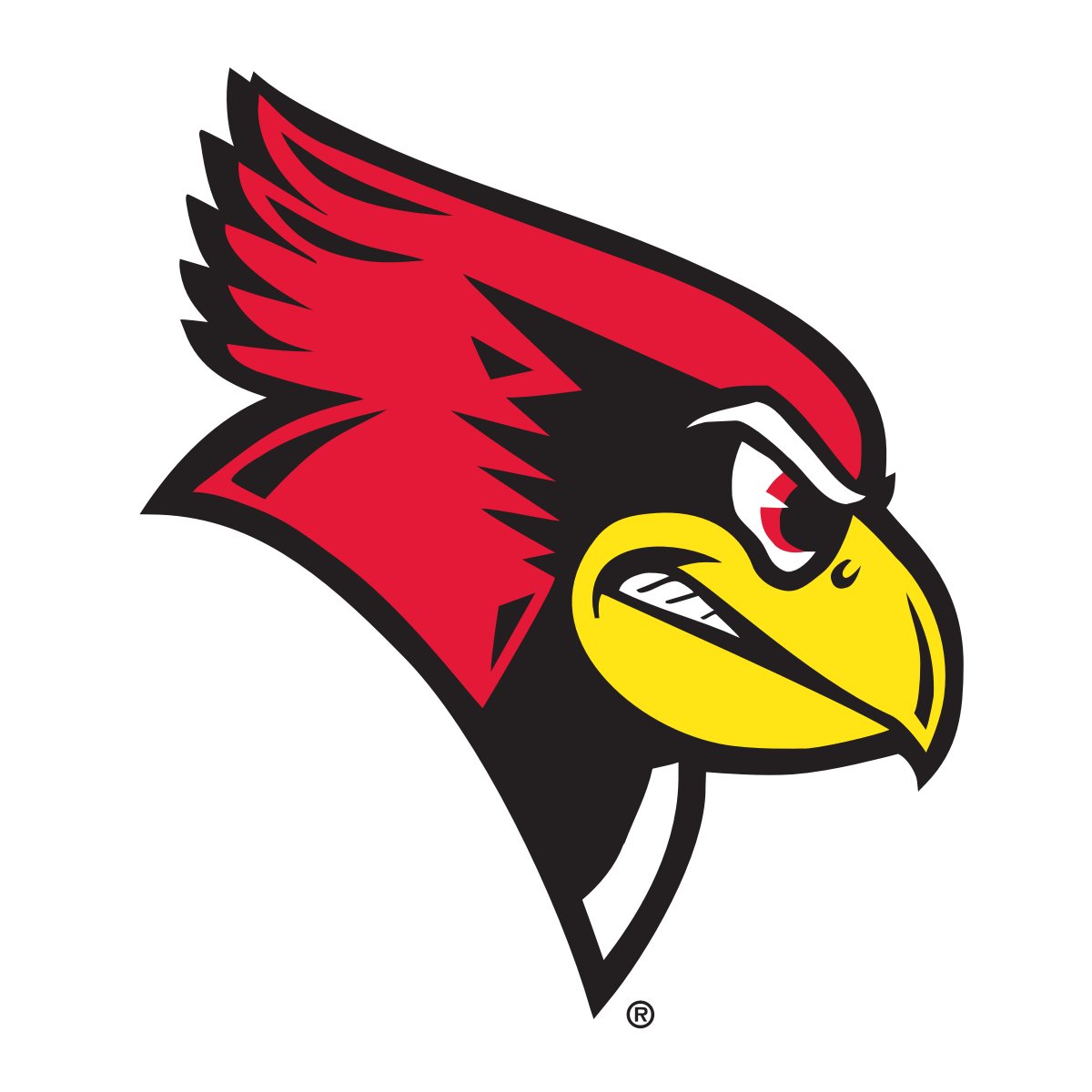 The Illinois St Redbird looks like the Louisville Cardinal if it had been up 2 days straight on Vyvanse