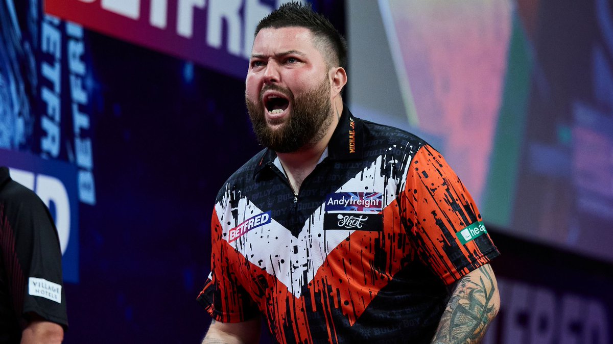 🇪🇺 The European Tour returns in Belgium tomorrow with both Woody and BullyBoy in action in Wieze!

🔘 Luke Woodhouse v Cedric Waegemans (12pm)
🔘 Michael Smith v Ryan Joyce (8pm)

#Darts #ET1