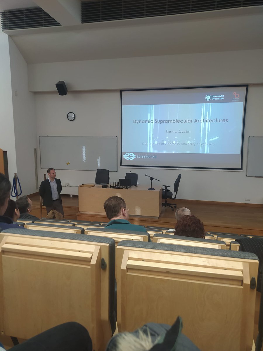 Artur Kasprzak (@kasprzak_wut) on Twitter photo Early this week our group had a privilege to host <a href="/SzyszkoBart/">Bartosz Szyszko</a> for the seminar at our faculty and group meeting. Bartosz, thanks for the amazing lecture about your beautiful molecules and for all inspiring talks! <a href="/wch_pw/">Wydział Chemiczny PW</a> <a href="/PW_edu/">Politechnika Warszawska</a> Early this week our group had a privilege to host <a href="/SzyszkoBart/">Bartosz Szyszko</a> for the seminar at our faculty and group meeting. Bartosz, thanks for the amazing lecture about your beautiful molecules and for all inspiring talks! <a href="/wch_pw/">Wydział Chemiczny PW</a> <a href="/PW_edu/">Politechnika Warszawska</a>