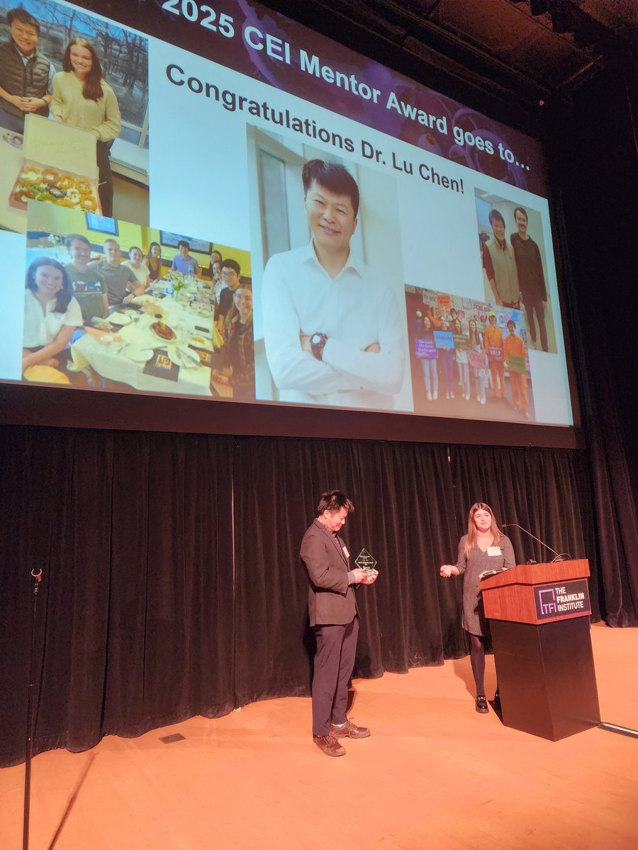 Whetstine Lab (@whetstinelab) on Twitter photo #CEI2025Symp <a href="/CeiFccc/">@CEI-FCCC</a> <a href="/FoxChaseCancer/">Fox Chase Cancer Center</a>
presents key awards-
1. <a href="/institut_curie/">Institut Curie</a> & <a href="/CeiFccc/">@CEI-FCCC</a> #Epigenetics Course awardees
2. C. David Allis Travel Awards- congrats to the 7 winners, especially our lab member Chloe!
3. Mentor awardee- <a href="/luchenlab_FCCC/">Lu Chen</a> #CEI2025Symp <a href="/CeiFccc/">@CEI-FCCC</a> <a href="/FoxChaseCancer/">Fox Chase Cancer Center</a>
presents key awards-
1. <a href="/institut_curie/">Institut Curie</a> & <a href="/CeiFccc/">@CEI-FCCC</a> #Epigenetics Course awardees
2. C. David Allis Travel Awards- congrats to the 7 winners, especially our lab member Chloe!
3. Mentor awardee- <a href="/luchenlab_FCCC/">Lu Chen</a>