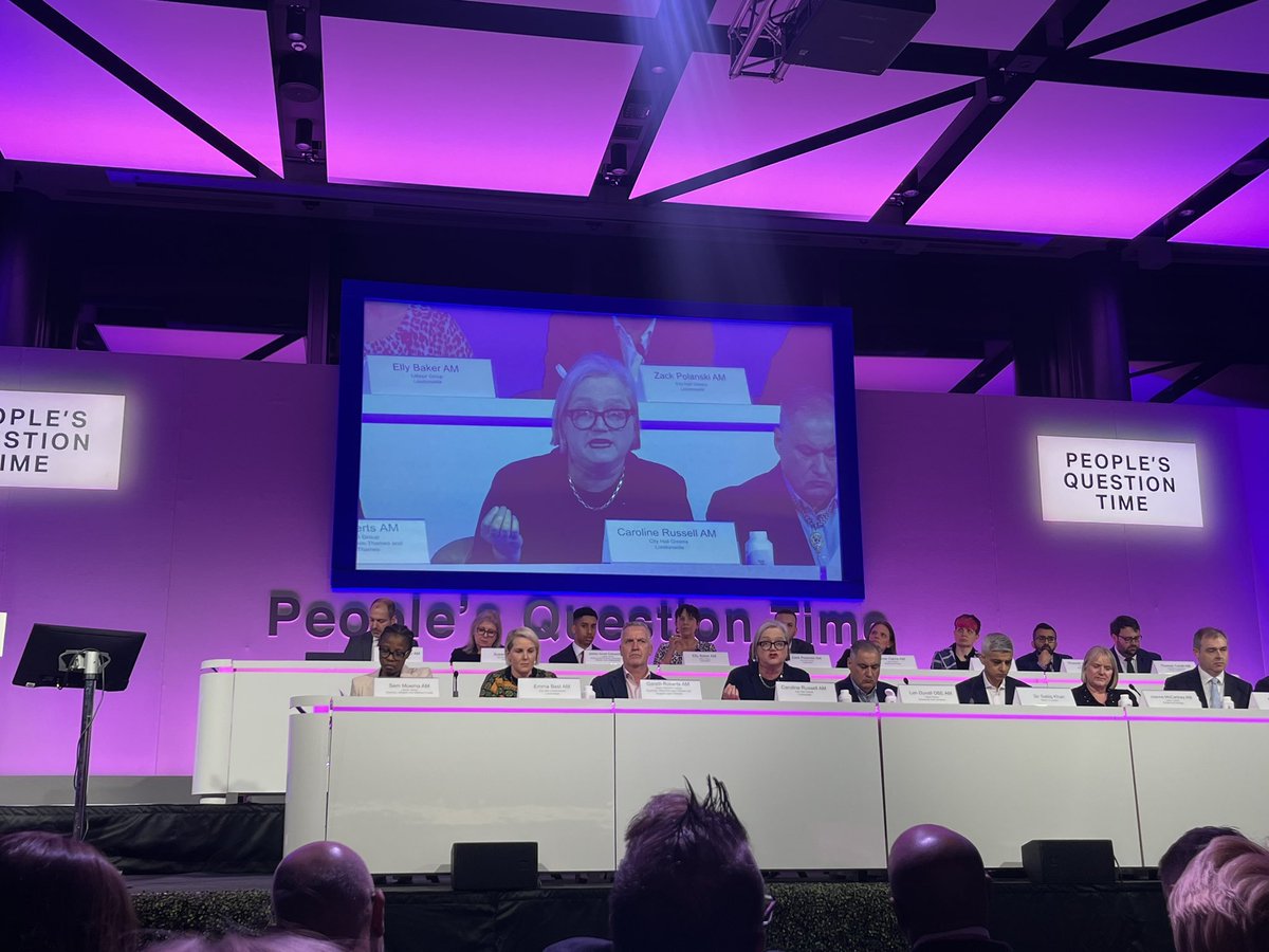 At People’s Question Time, a courageous audience member shared their heart-wrenching story of losing a loved one to road violence. 

<a href="/CarolineRussell/">Caroline Russell</a> addressed her concerns and as she has for years, powerfully highlighted the need for urgent action and safer streets.