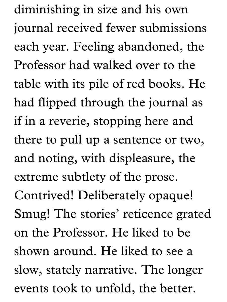 Stephen Piccarella (@spiccarella) on Twitter photo Critics spent two weeks arguing about maximalism minimalism and gender only for <a href="/misery_williams/">Missouri Williams</a> to quietly drop this story in @AmuletMag satirizing the terms of the argument themselves⦠savage Critics spent two weeks arguing about maximalism minimalism and gender only for <a href="/misery_williams/">Missouri Williams</a> to quietly drop this story in @AmuletMag satirizing the terms of the argument themselves⦠savage