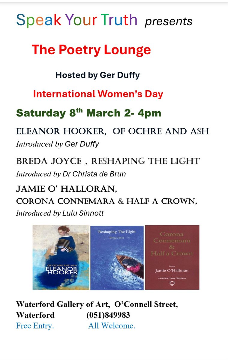 Come join us on Saturday and celebrate International Women's Day with these inspirational women!
