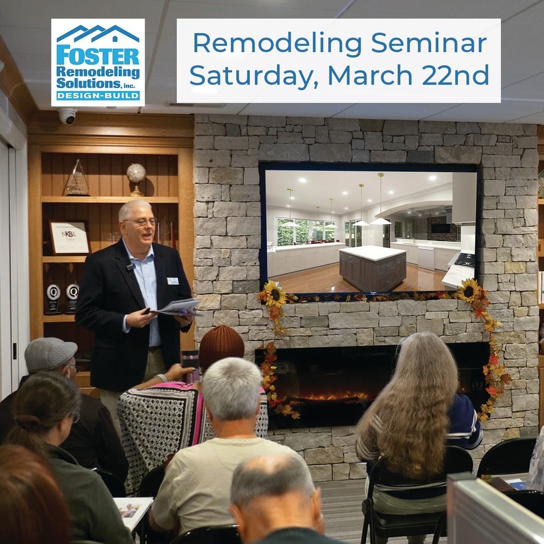 fosteremodeling's tweet photo. Join us for an educational remodeling seminar where you'll gain valuable insights into the remodeling process, so you can renovate with confidence.
📅 Date: March 22nd
⏰ Time: 10:00 AM
📍 Location: Foster Remodeling Solutions
Call to reserve your spot (703) 550-1371 https://t.co/kuKBYFw8fU