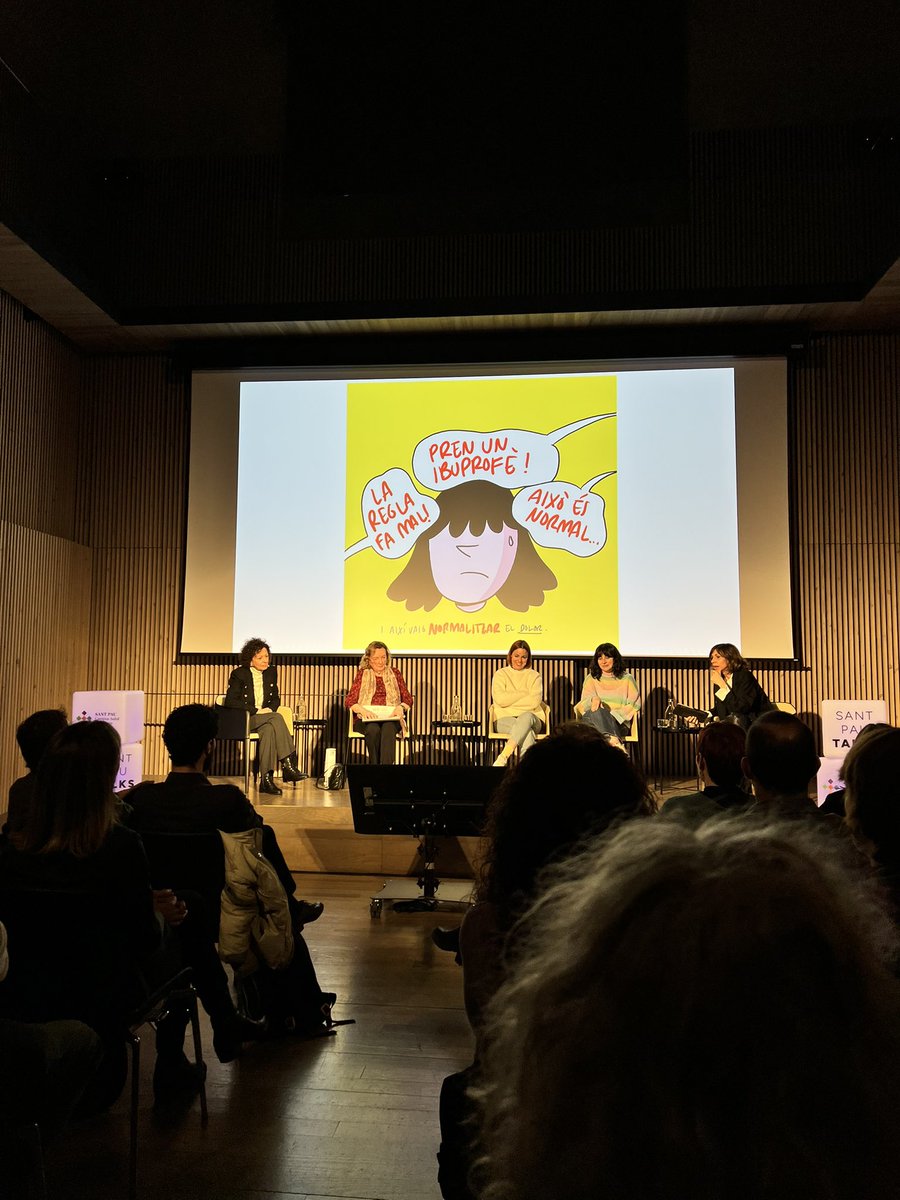 El biaix de gènere en l'àmbit sanitari és una realitat. Cada cop més hi ha projectes amb perspectiva de gènere que fan trontollar les creences antigues i proposen canvis en la sanitat. Gràcies #SantPauTalks per donar-hi veu, s'ha de seguir treballant!! <a href="/HospitalSantPau/">Sant Pau - Campus Salut Barcelona</a>