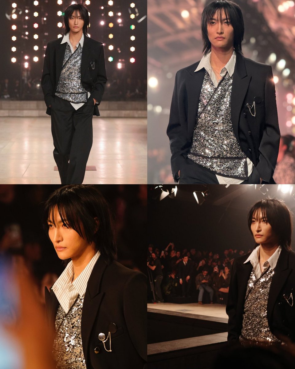 HE IS PARK SEONGHWA FROM ATEEZ, ISABEL MARANT'S GLOBAL BRAND AMBASSADOR ON THE RUNWAY FOR PFW

#SEONGHWA #성화 #IsabelMarant #IsabelMarantFW25 <a href="/ATEEZofficial/">ATEEZ(에이티즈)</a>
