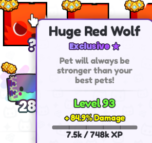 HUGE RED WOLF GIVEAWAY! 

Im giving away this HUGE RED WOLF because i got my FAVOURITE HUGE!   

To get it, follow these steps!

1. Like!♥️
2. Retweet!♻️
3. Follow me (<a href="/sedoswipes/">sea-dough🍃 (follows back)</a>) and <a href="/PixelSmasher123/">PixelSmq</a>!
(np bro)  
 4. Enter your Roblox username! 

 Ends in 2 days, good luck♥️