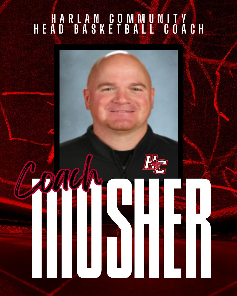 Congratulations to Dean Mosher! 🌪️
He has been selected as the new Head Basketball Coach for Harlan Community School District.