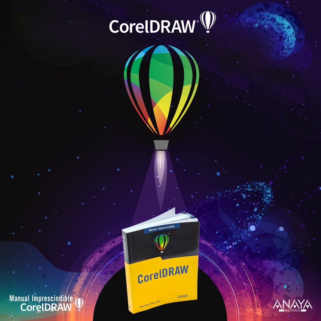 LibroCorelDRAW's tweet image. Alcanza nuevos límites creativos y lleva tu nuevo CorelDRAW 2025 a lo más alto, con los trucos y técnicas que encontrarás en el libro -Manual Imprescindible de CorelDRAW - de la editorial @Anaya_Multimed  librocoreldraw.com 
#coreldraw2025 #coreldraw #diseñografico #software