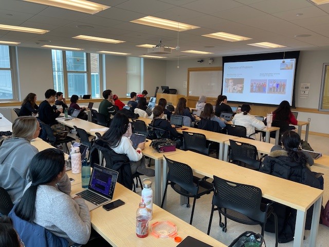 Many thanks to our collaborator <a href="/LeeVG11/">Lee Voth-Gaeddert</a> <a href="/ArizonaState/">Arizona State</a> for his excellent talk in class (We Are What We Eat) discussing Chronic Malnutrition &amp; Child Gut Microbiome, including highlights of recent findings from our #Zinc biofortified #Maize assessment in #Guatemala <a href="/CornellCALS/">Cornell CALS</a> 🌽