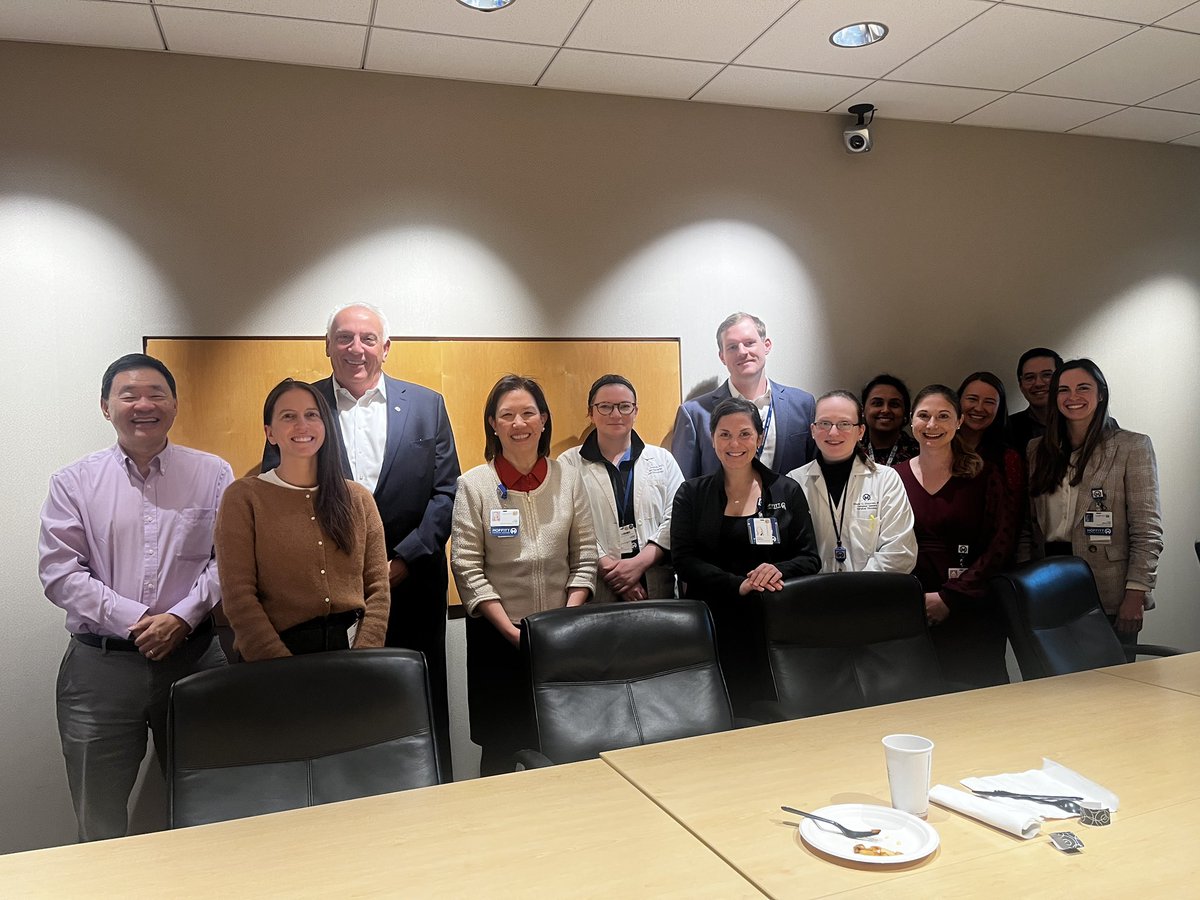 Had a great morning connecting with our surgical fellows <a href="/MoffittNews/">Moffitt Cancer Center</a> over breakfast. Appreciate their dedication to shaping the field and advancing cancer care. <a href="/karenluMD/">Karen Lu</a>