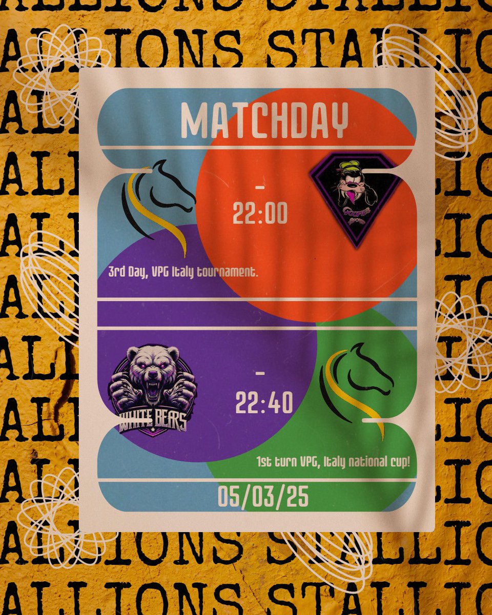 Italian Stallions (@itastallionsoff) on Twitter photo ๐ MATCHDAY
๐ @GoofiesEsports
๐ 3rd Day ๐
โฐ Ore 22:00
๐ VPG C2 <a href="/VPGItaly/">VPG Italy ๐ฎ๐น</a>
๐ <a href="/WhiteBears2929/">WHITE_BEARS</a>
๐ 1st Turn โ๏ธ
โฐ Ore 22:40
๐ VPG COPPA ITALIA <a href="/VPGItaly/">VPG Italy ๐ฎ๐น</a>
#fc25 #football #fifa #esports #proclub #vpg
<a href="/pctransfermarkt/">๐ฎ๐น PRO CLUBS TRANSFERMARKT๐</a> <a href="/HouseOfProClub/">H๐ ๐ฆ๐ค๐ ๐๐ P๐ฃ๐ C๐๐ฆ๐</a> <a href="/Mercato_FVPA/">Calciomercato Fvpa</a> <a href="/vGamesRT/">vGamesRT ๐</a> ๐ MATCHDAY
๐ @GoofiesEsports
๐ 3rd Day ๐
โฐ Ore 22:00
๐ VPG C2 <a href="/VPGItaly/">VPG Italy ๐ฎ๐น</a>
๐ <a href="/WhiteBears2929/">WHITE_BEARS</a>
๐ 1st Turn โ๏ธ
โฐ Ore 22:40
๐ VPG COPPA ITALIA <a href="/VPGItaly/">VPG Italy ๐ฎ๐น</a>
#fc25 #football #fifa #esports #proclub #vpg
<a href="/pctransfermarkt/">๐ฎ๐น PRO CLUBS TRANSFERMARKT๐</a> <a href="/HouseOfProClub/">H๐ ๐ฆ๐ค๐ ๐๐ P๐ฃ๐ C๐๐ฆ๐</a> <a href="/Mercato_FVPA/">Calciomercato Fvpa</a> <a href="/vGamesRT/">vGamesRT ๐</a>