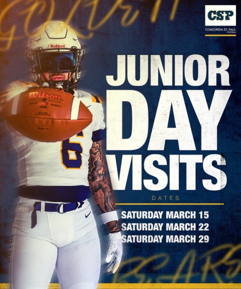 Thank you for the Junior Day invite <a href="/CoachHeller_CSP/">Coach Riley Heller</a>