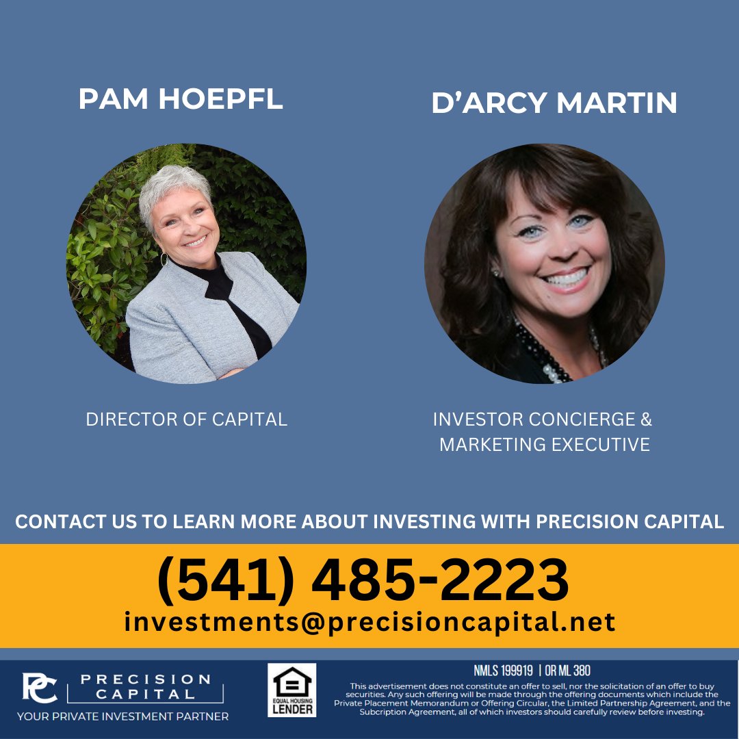 PrecisionCap's tweet image. Why Choose Precision Capital?

We’re not some unreachable corporate entity—we’re real people who genuinely care about you and your return. 💼
#InvestLocal #PrecisionCapital #RealPeopleRealReturns #FinancialFuture #InvestSmart