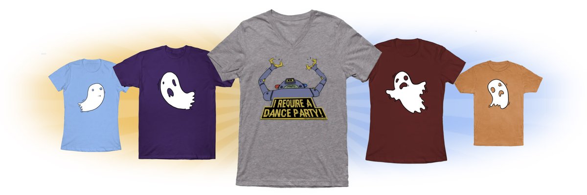 Did you know that if you share our Kickstarter link you can be entered into our #GhostlyGiveaway and get a free Obituary shirt? Learn more at tinyurl.com/ObitKS