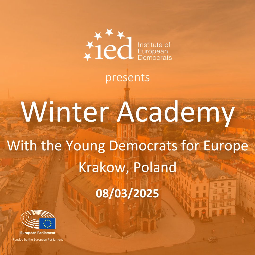 IED_IDE's tweet image. 📚 IED presents: Young Democrats for Europe Winter Academy !

When the world is in turmoil, we remain committed to our long-term mission: contributing knowledge and information to decision-makers, including those who will lead tomorrow.

A weekend of debates, networking &amp;amp;…