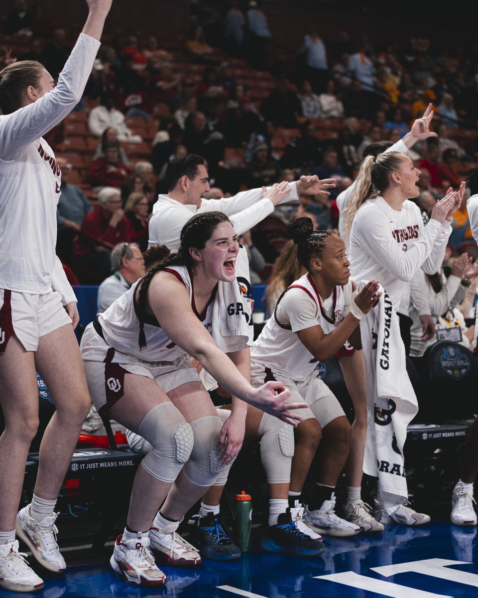 MOVING ON &gt;&gt;&gt;&gt;

First SEC Tournament win for <a href="/OU_WBBall/">Oklahoma Basketball</a> ✅

#SECWBB x #SECTourney