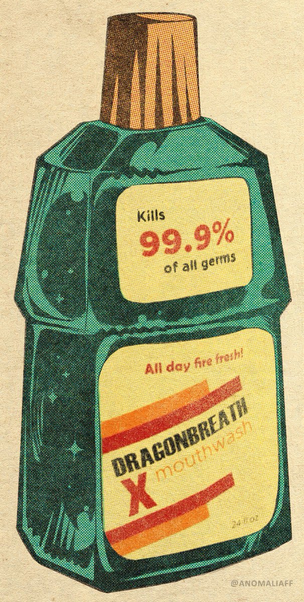 An object study that turned out better than I expected
#mouthwashing #art #retro #vintage #mouthwash