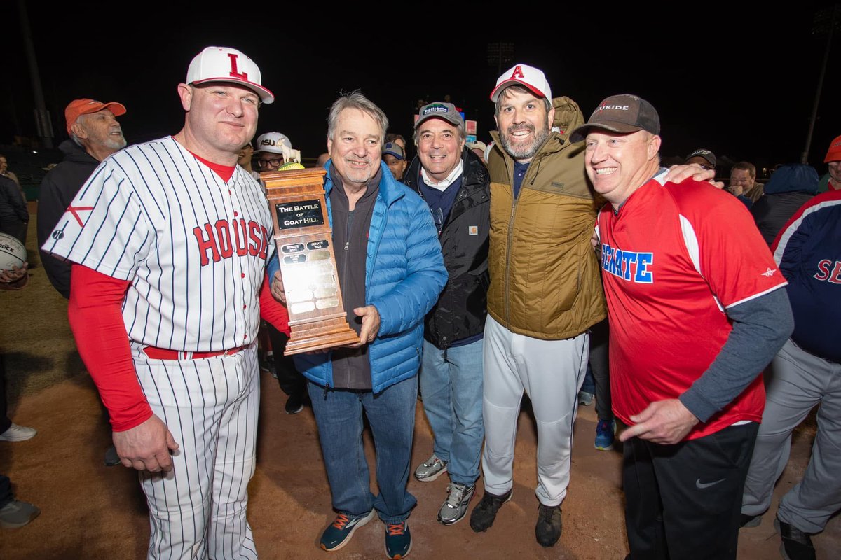 Steve Livingston (@senlivingstonal) on Twitter photo The hardware is back in the Senate, and more than $75,000 is headed to <a href="/Big_Oak_Ranch/">Big Oak Ranch</a> and Tallapoosa County Girls Ranch.
Proud to see the House, Senate, Republicans, and Democrats come together for such a great cause—with no shortage of smack talk along the way. The hardware is back in the Senate, and more than $75,000 is headed to <a href="/Big_Oak_Ranch/">Big Oak Ranch</a> and Tallapoosa County Girls Ranch.
Proud to see the House, Senate, Republicans, and Democrats come together for such a great cause—with no shortage of smack talk along the way.