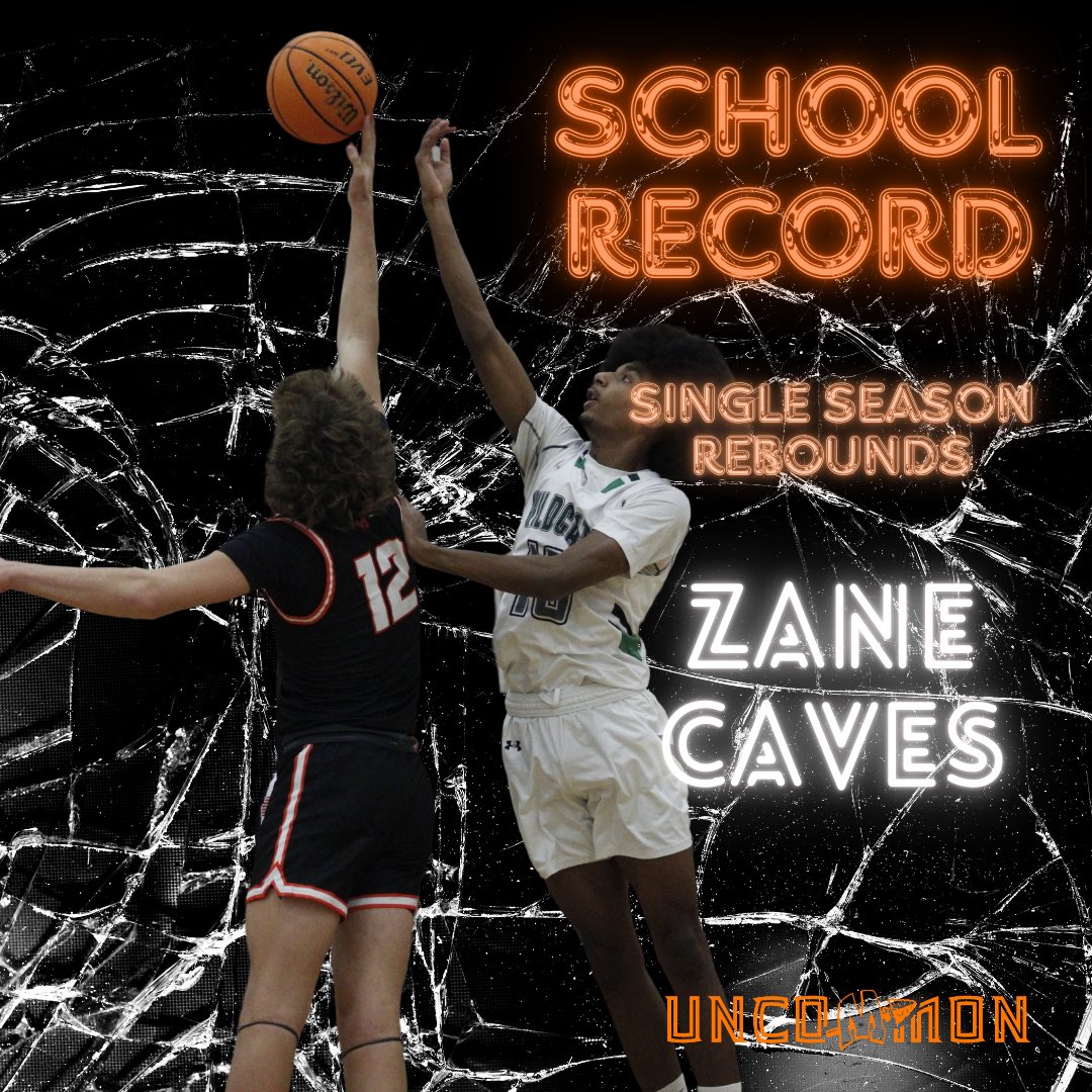 Congratulations Zane Caves!

School Record
Single Season Rebounds

#UNCOMMON  <a href="/CavesZane/">Zane Caves</a>