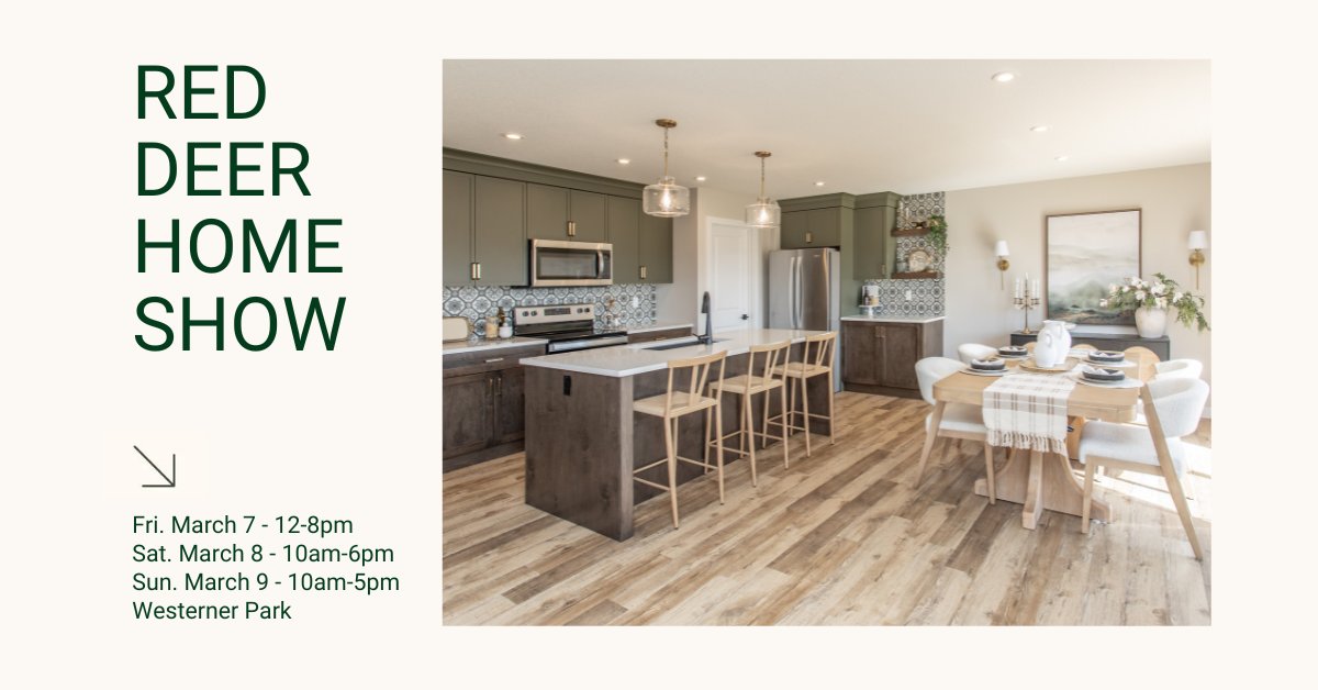 Laebon Homes (@laebonhomes) on Twitter photo <a href="/RedDeerHomeShow/">Red Deer Home Shows</a> starts now! Whether you're dreaming of a new home or just curious about what we offer, our team will be here to answer your questions and share how we can help bring your vision to life 🏡 <a href="/RedDeerHomeShow/">Red Deer Home Shows</a> starts now! Whether you're dreaming of a new home or just curious about what we offer, our team will be here to answer your questions and share how we can help bring your vision to life 🏡