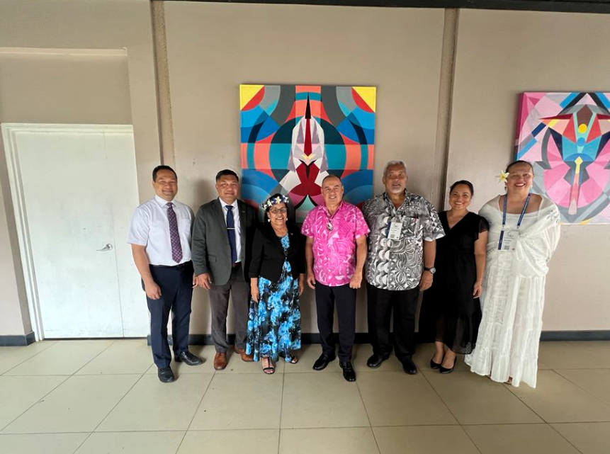 CKI_MFAI's tweet photo. The Republic of the Marshall Islands took a historic step by signing the South Pacific Nuclear Free Zone Treaty (also known as the Treaty of Rarotonga), affirming its enduring commitment to a nuclear-free Pacific. 
Full media release: https://t.co/0hmvPvtCTY https://t.co/S305vCo5ox