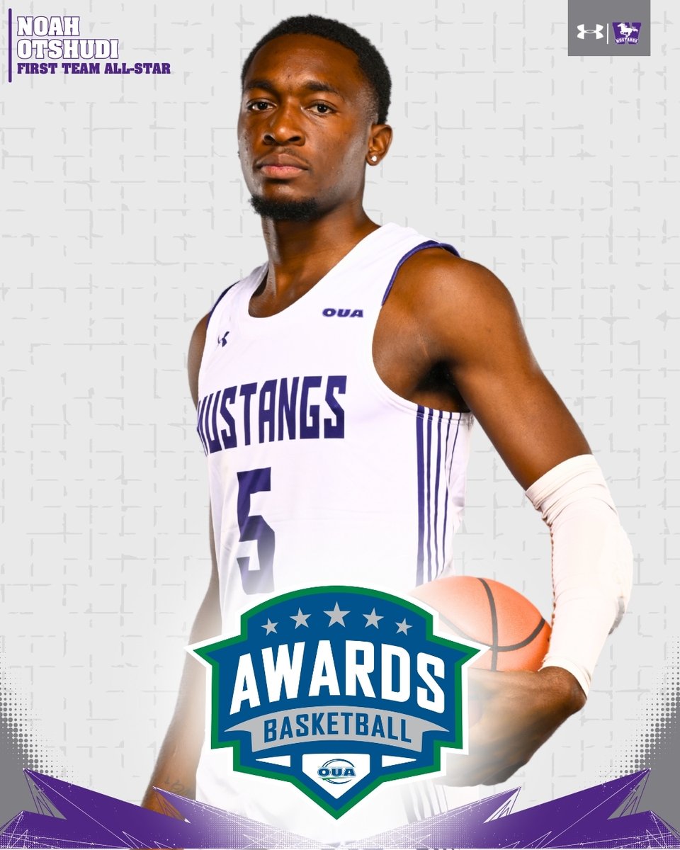 M🏀 He was the <a href="/Mustangs_Bball/">Western Men's Basketball</a> team leader in points scored this year with 366 and was 3rd in the OUA for field goals made. This is why Noah Otshudi was named an OUA First Team All-Star today.

Congratulations Noah on a great season! 👏
#RunWithUs l #LetsGoMustangs l