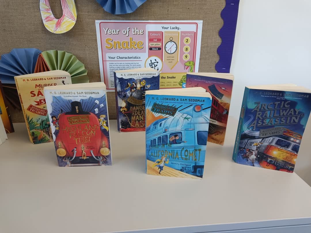 MrsEvans (@mrs3eevans) on Twitter photo Wherever I go, the #adventuresontrains come with me. I had a blast being Harrison and sharing his sleuthing. #skandar has inspired my amazing #MHS 🍁pupils too 🥰 <a href="/samuelsedgman/">Sam Sedgman</a> <a href="/MGLnrd/">M. G. Leonard</a> <a href="/annabelwriter/">A.F. Steadman</a> Wherever I go, the #adventuresontrains come with me. I had a blast being Harrison and sharing his sleuthing. #skandar has inspired my amazing #MHS 🍁pupils too 🥰 <a href="/samuelsedgman/">Sam Sedgman</a> <a href="/MGLnrd/">M. G. Leonard</a> <a href="/annabelwriter/">A.F. Steadman</a>