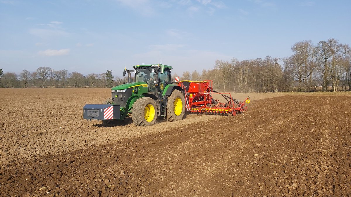 Iain Wilson (@iainww101) on Twitter photo Maiden voyage for our new <a href="/VaderstadUK/">Väderstad UK</a> drill, 1st week in March and almost a hint of stoor!.....
Can't help feeling we will pay for this weather in April 🙈 Maiden voyage for our new <a href="/VaderstadUK/">Väderstad UK</a> drill, 1st week in March and almost a hint of stoor!.....
Can't help feeling we will pay for this weather in April 🙈