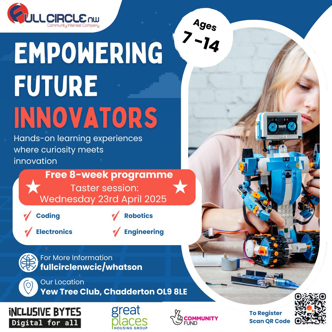 New and exciting projects coming to young people in Chadderton 🎉 Please Share...