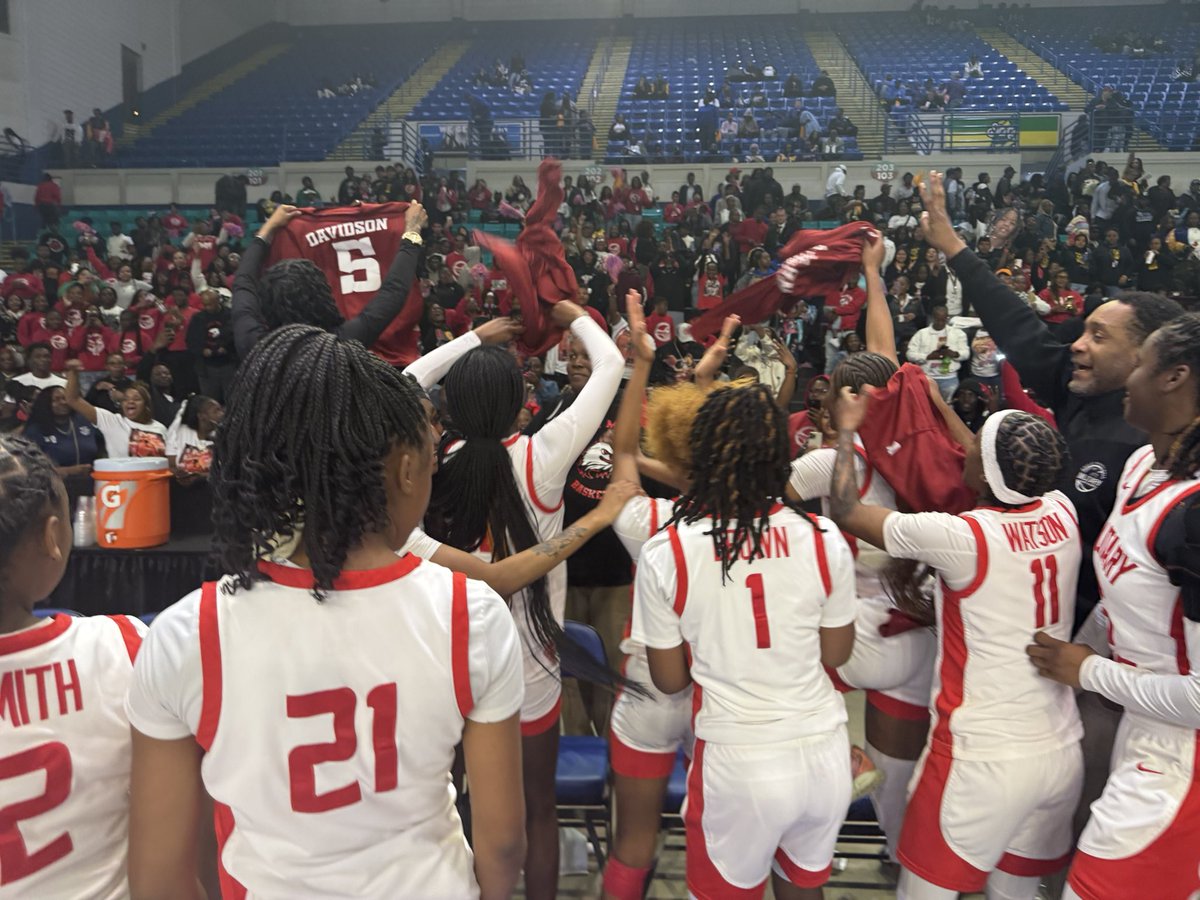 Military Magnet- state champs. 

They aren’t alone - representing their lowcountry basketball brethren, the Ashley Ridge Swamp Foxes after their disqualification.