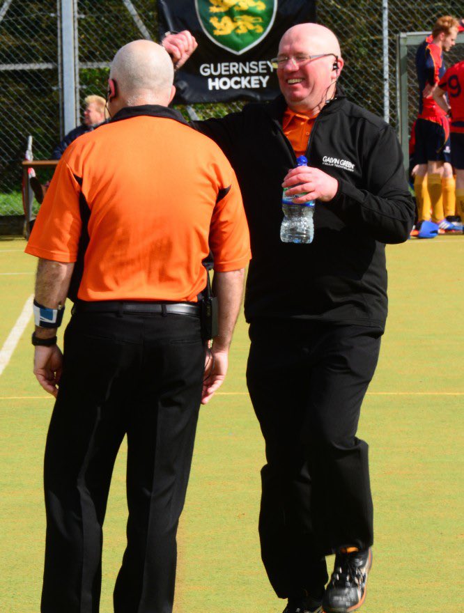 <a href="/KingIan/">Ian King</a> <a href="/WestHockeyOfcls/">Officiating within West Hockey (Blue Tick)</a> <a href="/CliftonRobbies/">Clifton Robinsons HC</a> <a href="/NPUAhockey/">NPUA</a> <a href="/EH_West/">England Hockey West</a> <a href="/swsportsnews/">South West Sports News</a> Must have missed this. Did not realize that Dick Turpin was with you guys in The West now. 
Former colleague in the old days of <a href="/SCHUAhockey/">SCHUA</a> 
Picture here of us umpiring a National Hockey KO match at <a href="/GuernseyHockey/">Guernsey Hockey</a> in 2014. Pass on my regards. 
<a href="/SouthCentralHo2/">South Central Hockey</a>