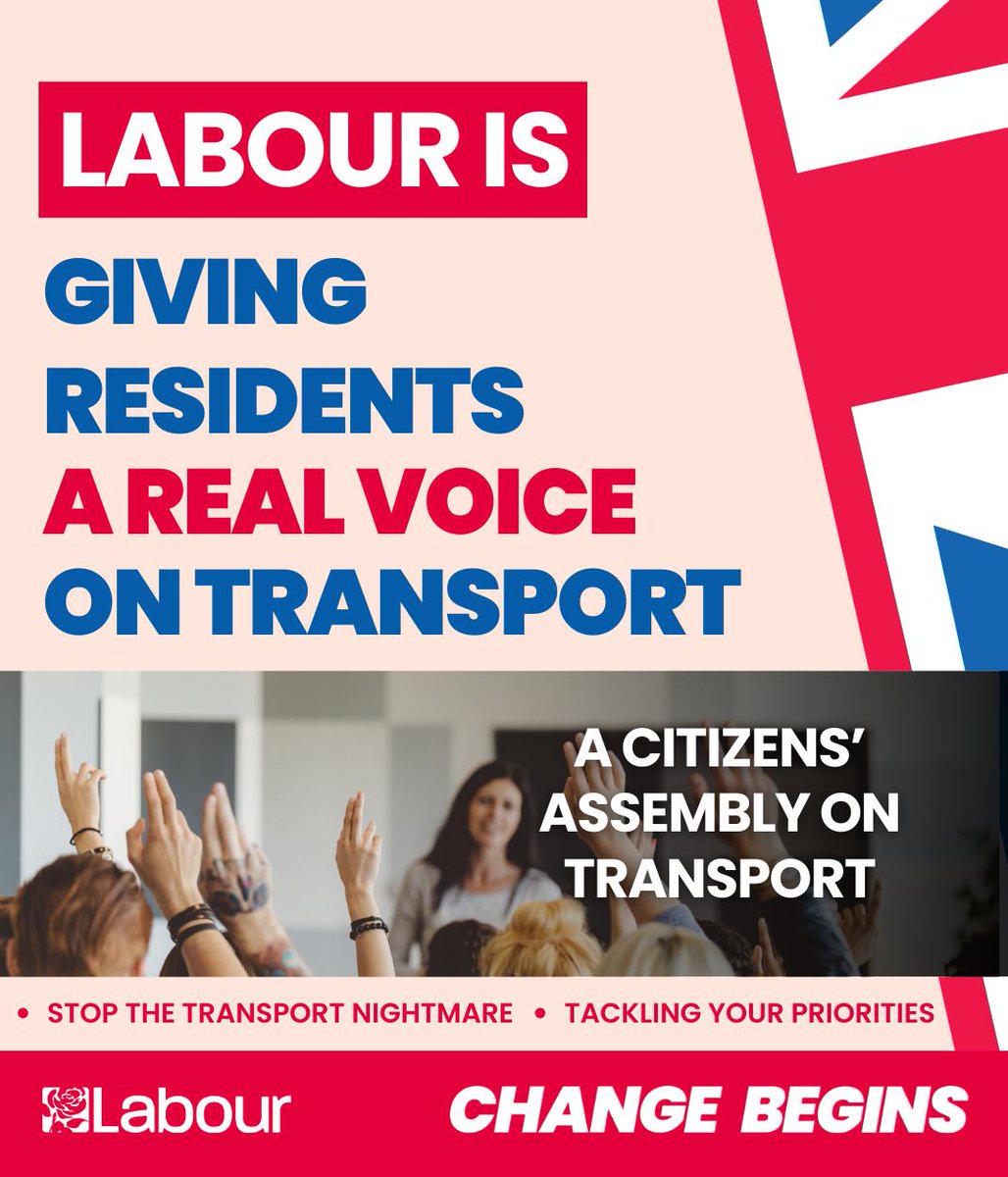 Labour is giving you a real voice on transport in Oxfordshire with a Citizens' Assembly.