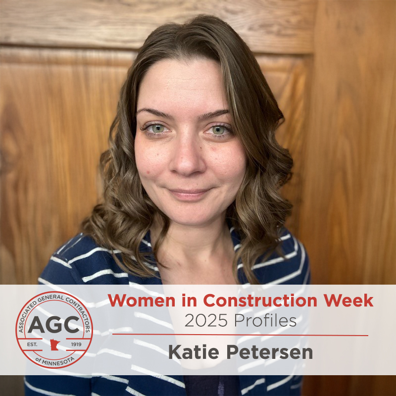 Katie Petersen began her career in construction as an apprentice, and later moved into the office, spending a few years as a plumbing estimator. Today she works as a Project Manager for Muska Companies. Read more about Katie here: bit.ly/3Dai5YZ

#WICWeek #WICWeek25