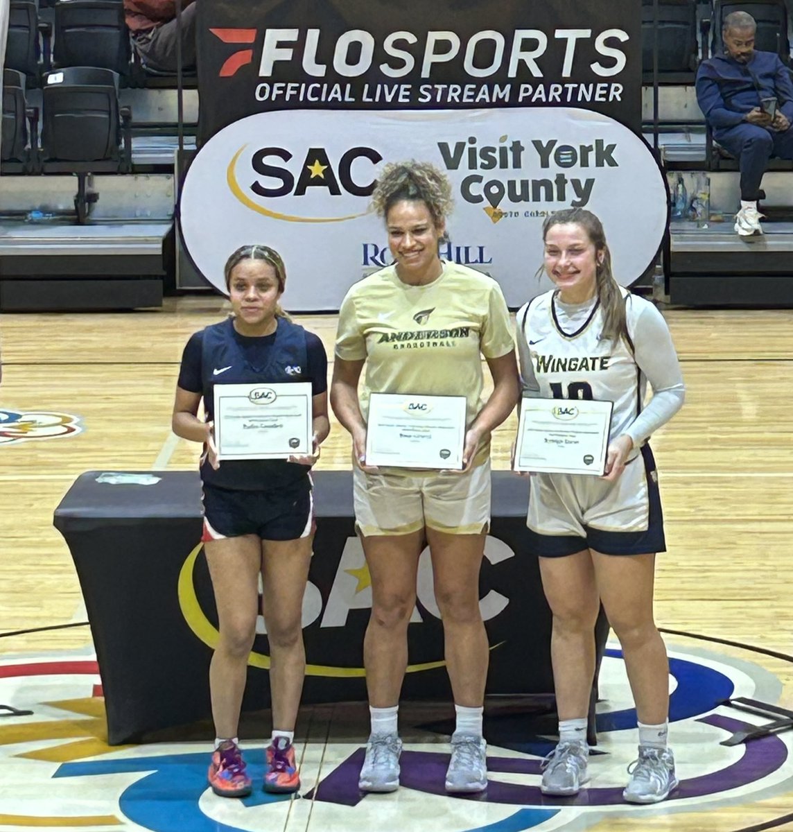 Let’s go get the win <a href="/WingateWBB/">Wingate WBB</a> as we face Coker in the semifinals tonight in Rock Hill, SC.  Great win last night against <a href="/catawba_wbb/">Catawba Women’s Basketball</a> .  Proud of <a href="/KyleighBacon/">Kyleigh Bacon</a> for getting recognized for making the All Freshman team.  Let’s get the win tonight!