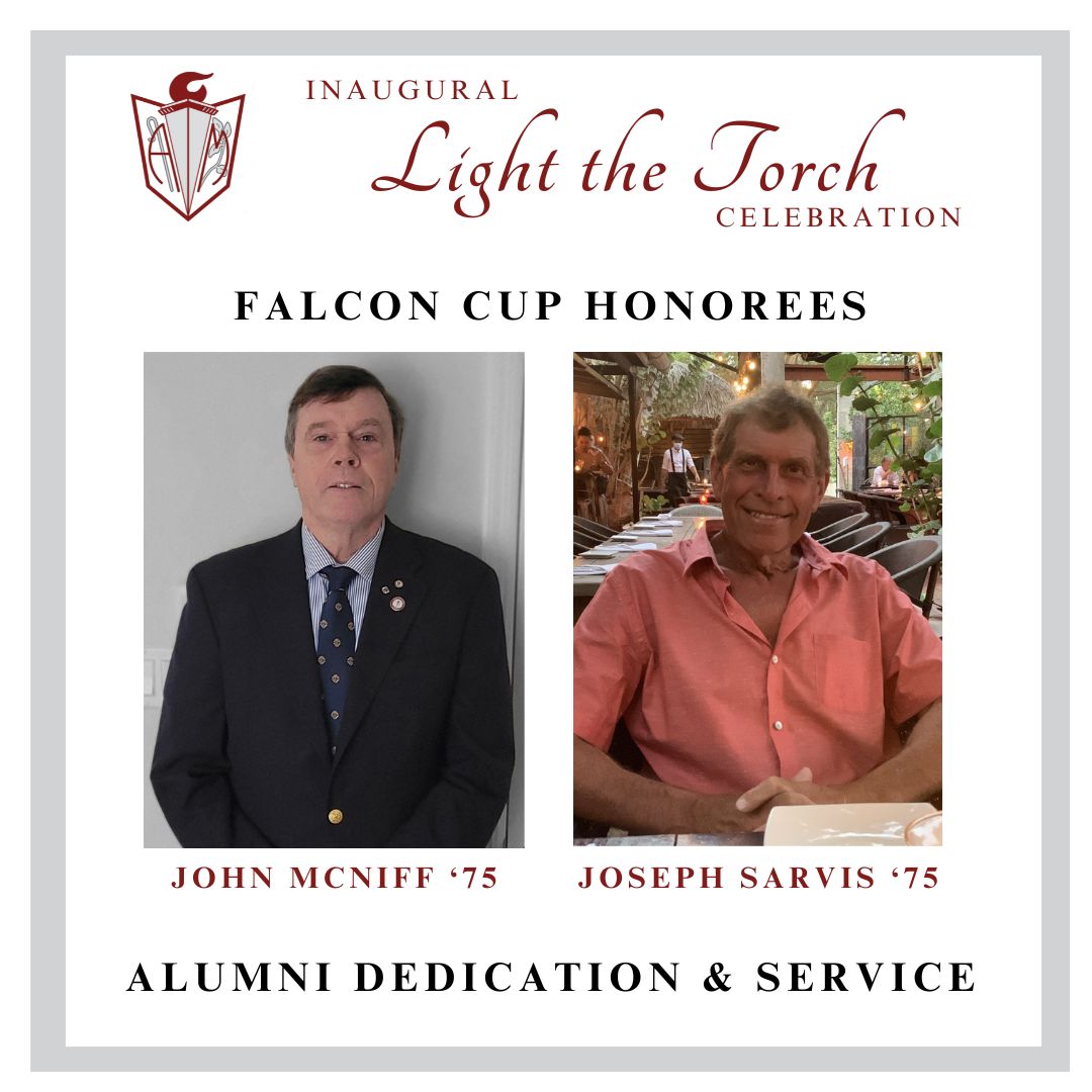 Tickets are on sale now for our Inaugural Light the Torch Celebration on Friday, April 11th! Join us for a fun evening with entertainment by Flying Ivories, cocktails, dinner and dancing, recognition of our Falcon Cup Honorees, raffle baskets &amp; more!