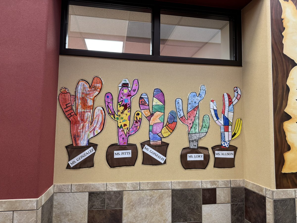 msgreenteach's tweet photo. Wolman Elementary “Sticks With Kindness” by creating beautiful collaborative artwork for our school!!! Way to GO Kinder-5th graders!!  
@TXarted @KatyISDFineArts 
#bigartday25 https://t.co/qd5XvBIqzA