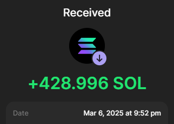Just got this in my wallet — sent from Binance, so I can't return it

I don’t want to keep someone else’s money, so I’m giving it away

Like, retweet, and drop your address below

Must be following — good luck