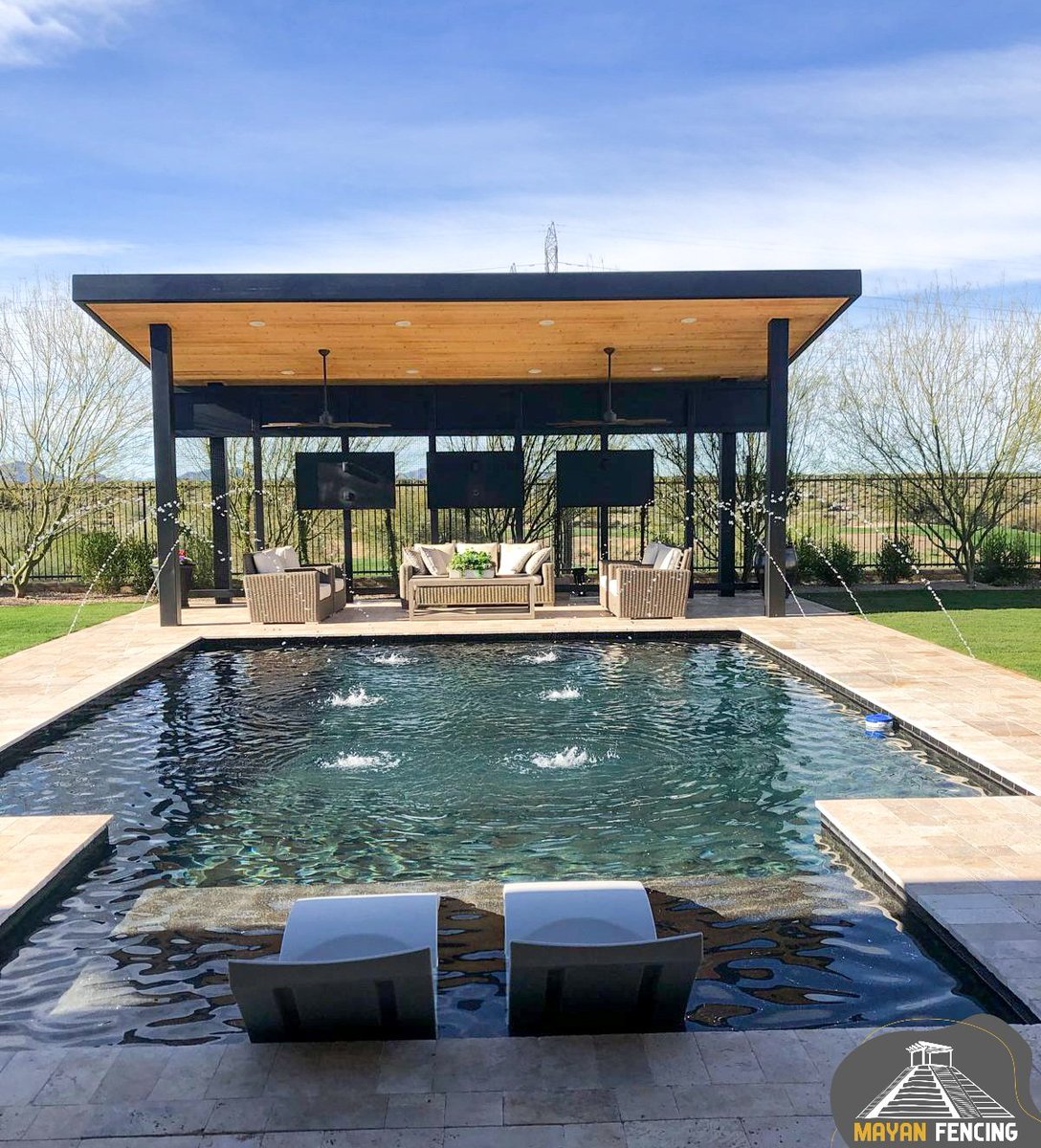 mayanfencing's tweet image. #🅃🄱🅃 😎🌵

#steelshade #shadestructure #steelwork #Ramada #pergola #Phoenix #Arizona