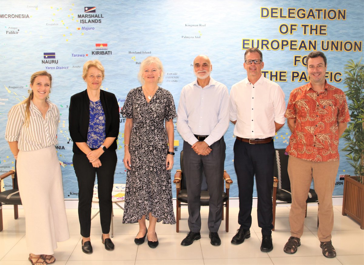 The European Union &amp; Government of Sweden funded PEUMP programme promotes sustainable management &amp; sound ocean governance in the Pacific. 

This week we welcomed the Head of Development Cooperation &amp; the Senior Advisor for Asia &amp; Pacific from the Swedish Embassy in Bangkok.