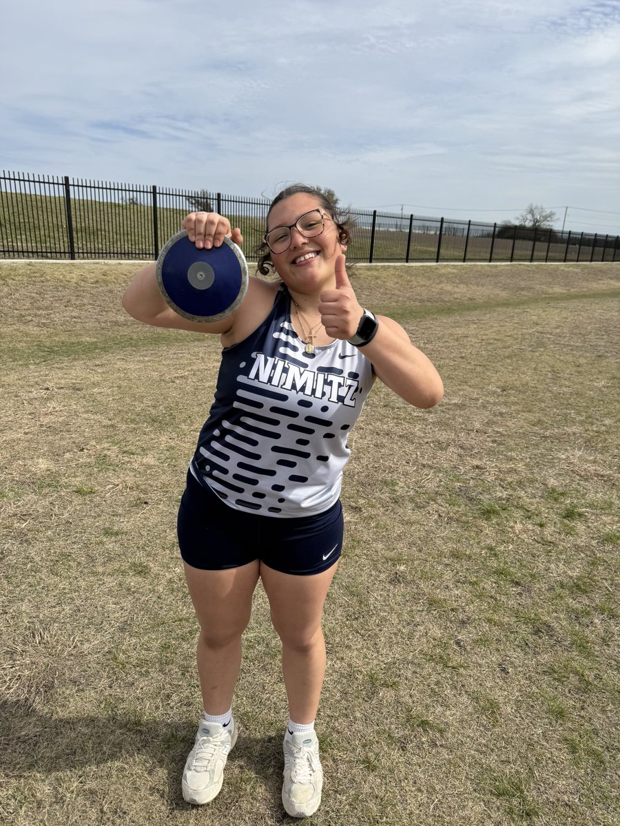 Nimitz Vikings XC&TF (@vikingsxc_tf) on Twitter photo Huge PR and 1st place medal in JV Discus today for Naime Torres!!!
<a href="/CoachC_Swisher/">Coach Swisher</a>
<a href="/Coach_M_A_Small/">Coach M.A. Small II</a>
<a href="/IISDAthletics/">Irving ISD Athletics</a> Huge PR and 1st place medal in JV Discus today for Naime Torres!!!
<a href="/CoachC_Swisher/">Coach Swisher</a>
<a href="/Coach_M_A_Small/">Coach M.A. Small II</a>
<a href="/IISDAthletics/">Irving ISD Athletics</a>